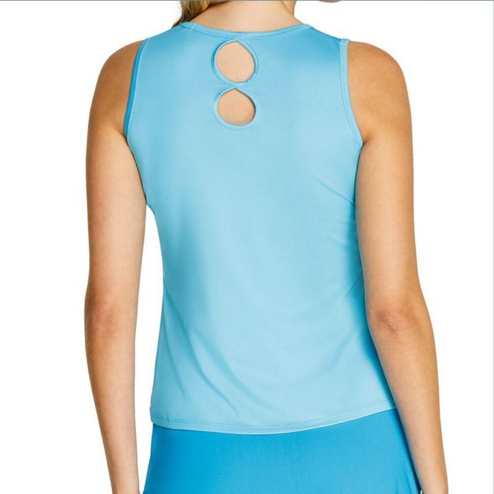Tail Tennis/Golf/Pickleball Tank, M, Aqua, NWT